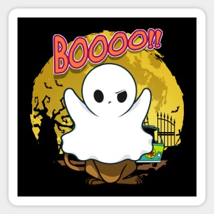 Boooooo spooky Sticker